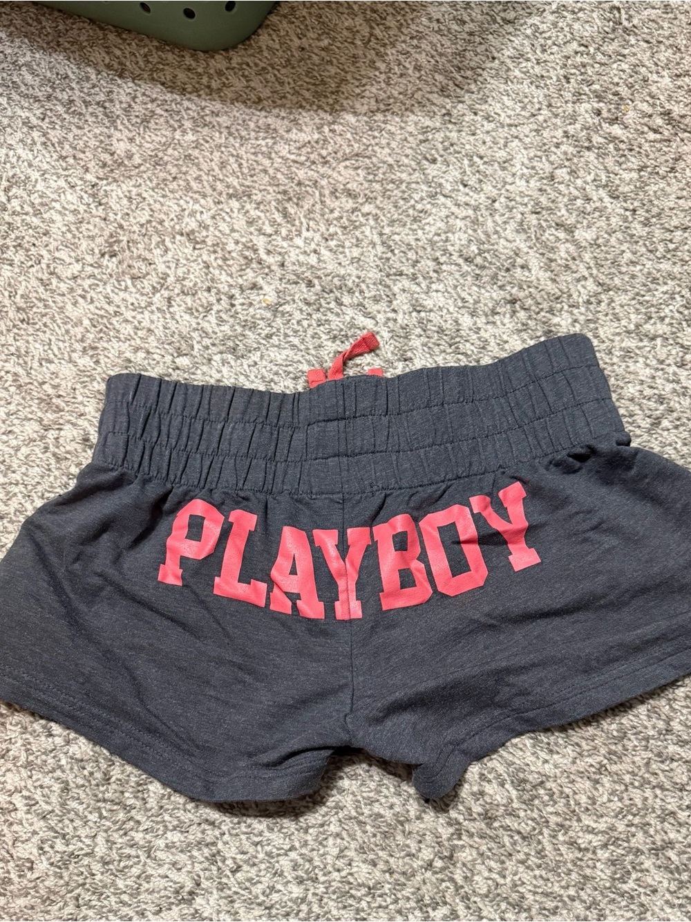 PLAYBOY shorts medium does have bleach stain on side